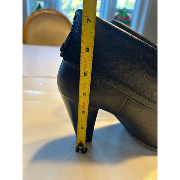 Women's Sox Tab Black Booties Target Size 9 Back Zipper - Picture 5 of 7